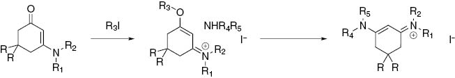 Fig. 15: 
          Synthesis of rigid core vinamidinium salts.
        