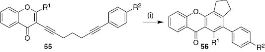 Scheme 10: Reagents and conditions: (i) Bu4NCl, t-BuOK, phenylacetonitrile, DMSO, MW, 110°C, 20 min.