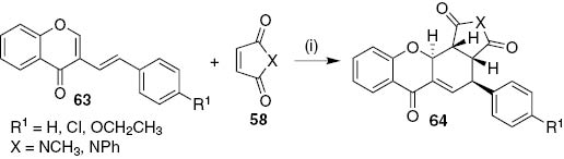 Scheme 12: Reagents and conditions: (i) MW (270 W), 30 min.