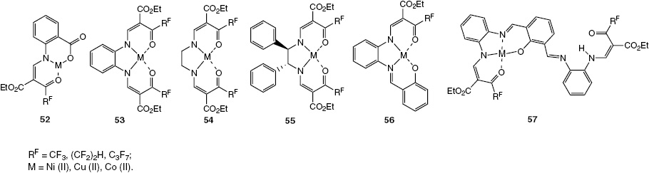 Fig. 4:
Examples of transition metal complexes.