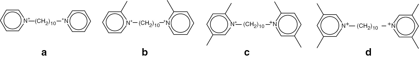 Scheme 1: Pyridine based bolaforms reported from reference [31].