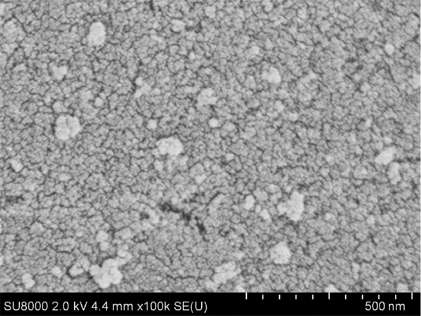 Fig. 2: 
					SEM images of silica gel 60–200 μm.
				