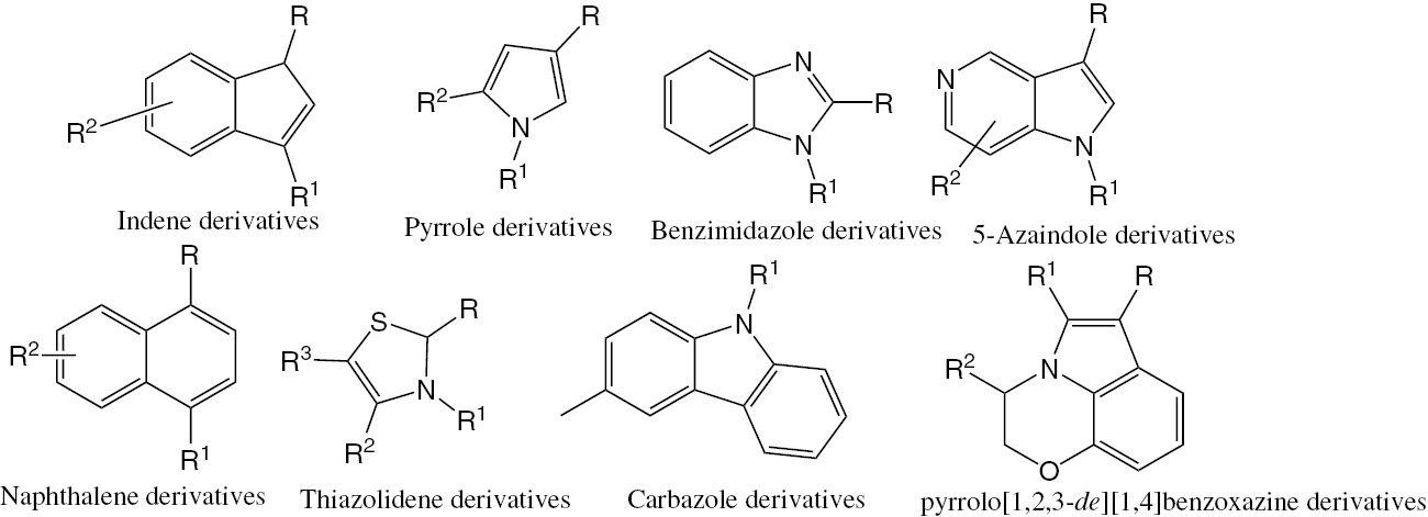 Fig. 3:
General structures of emerging classes of synthetic cannabinoids.
