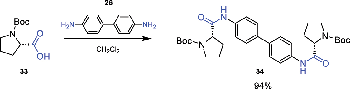Fig. 13:
Amidation reaction using EEDQ (26).