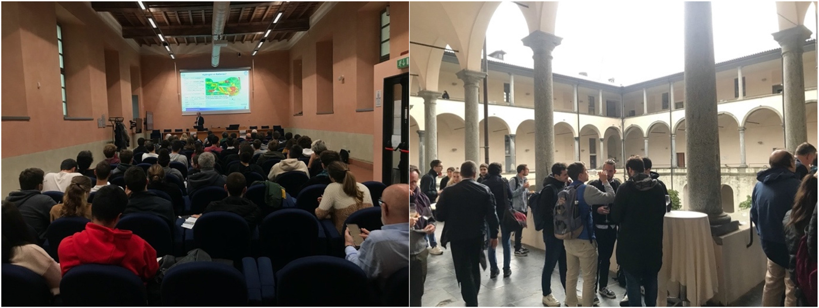 Fig. 2: 
Participants of the workshop in the Sant’Abbondio cloister (Como).