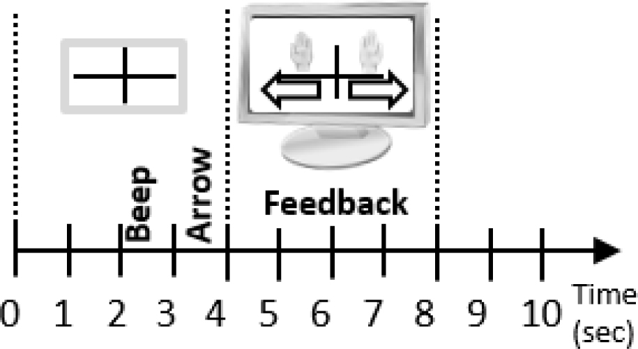 Figure 3 Scheme of BCI paradigm applied
