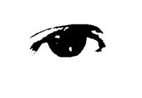 Figure 6 Locate the pupil on image, by threshold image