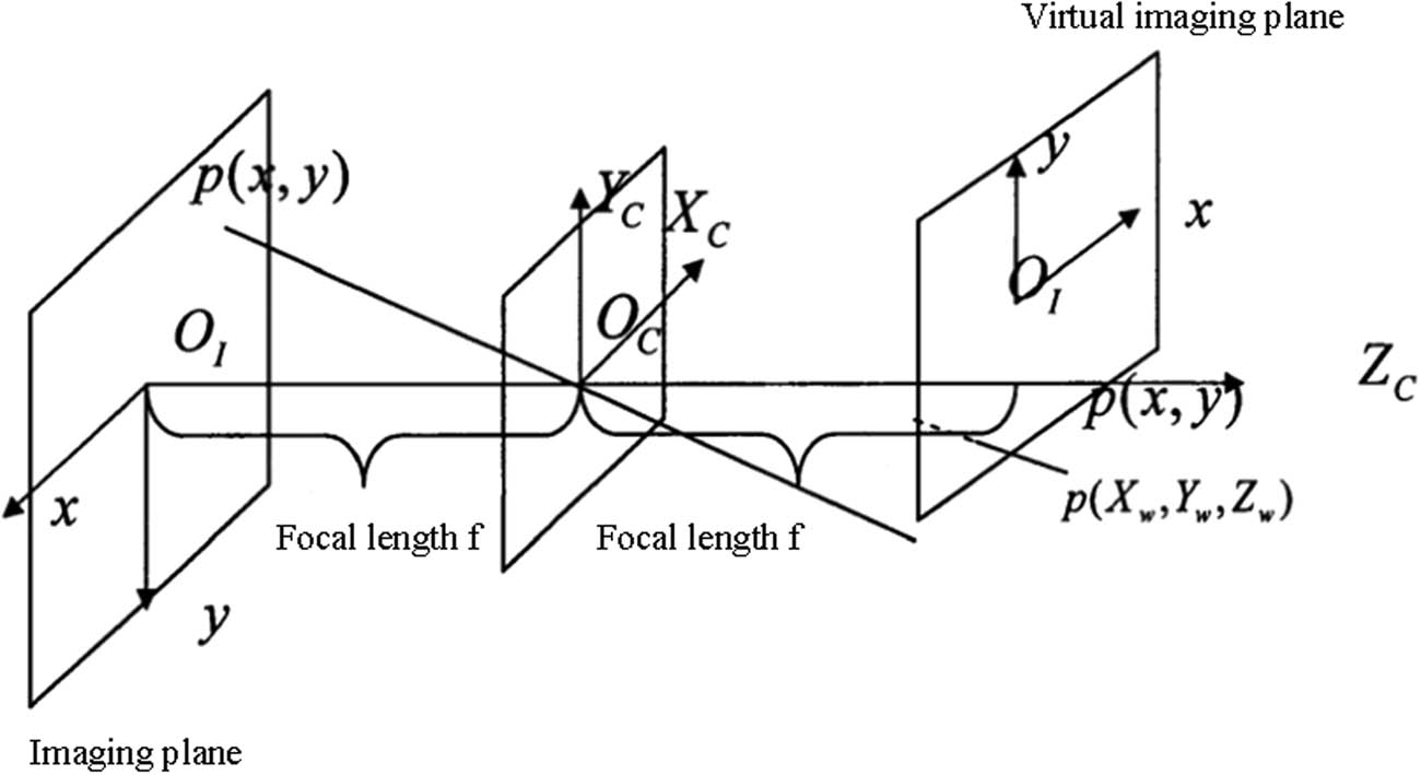 Figure 1
Autofocus imaging projection model.