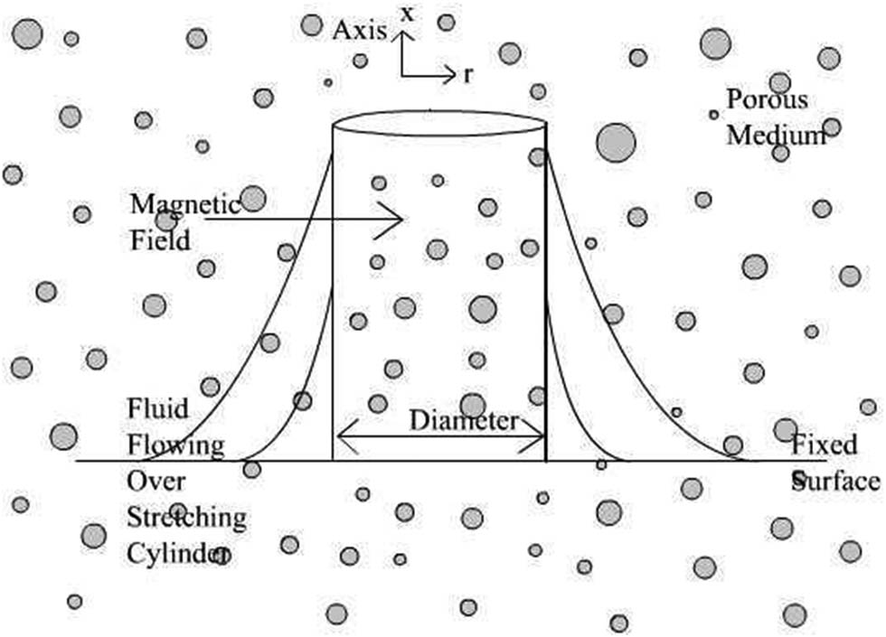 Scheme 1 
               Schematic representation of the geometry.
            