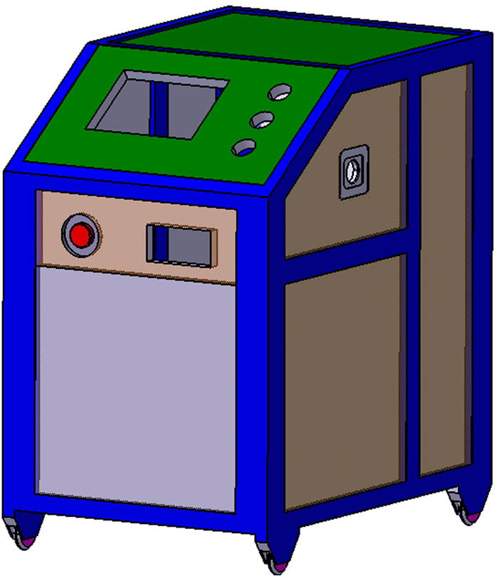 Figure 1
Detailed designed structure model of pile frame.