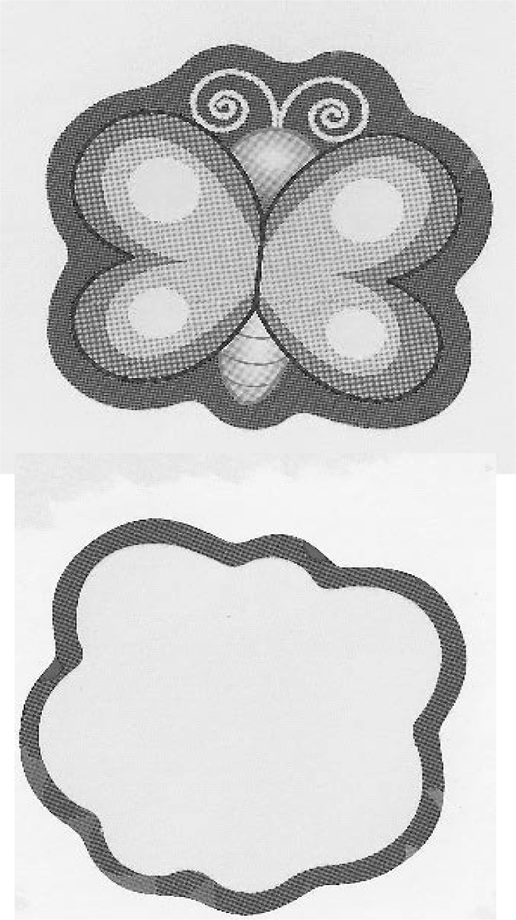 Visual stimulus example in the Question test.