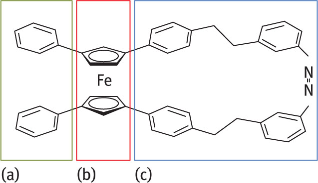 Fig. 13 Photo-sensitive complex synthesised by the authors of [52]. Reprinted with permission from [52]. Copyright (2003) American Chemical Society.
