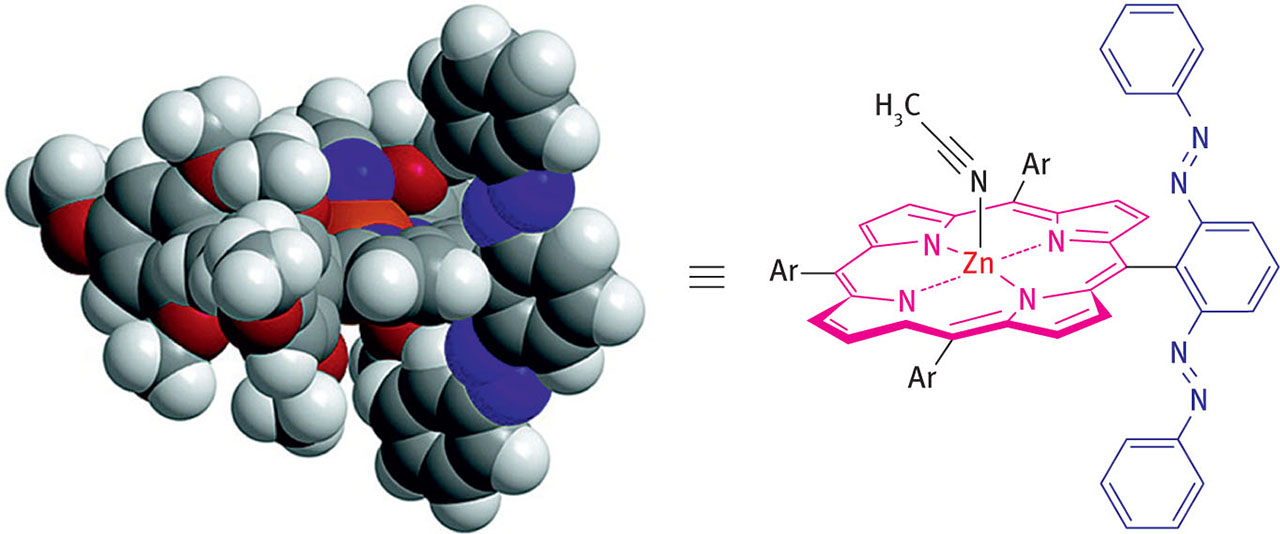 Fig. 17 Azobenzene–zinc investigated by Peters and co-workers [58]. Reprinted with permission from [57]. Copyright (2006) American Chemical Society.