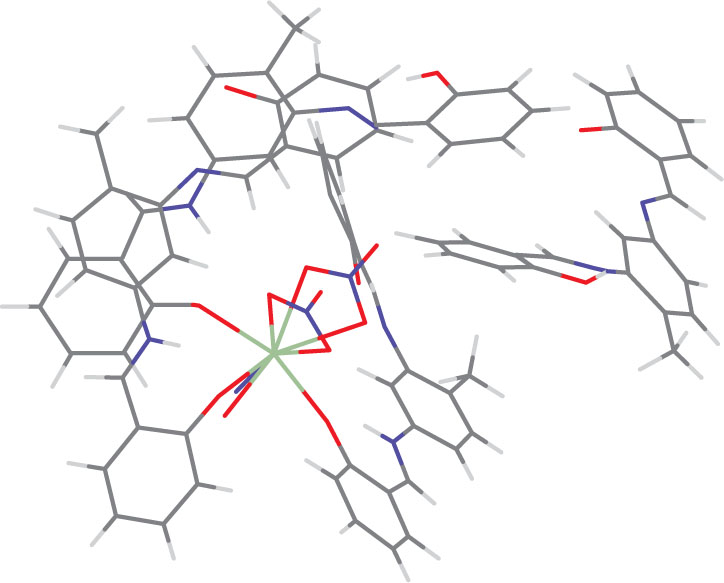 Fig. 4 Crystal structure of the representative (16) [21].