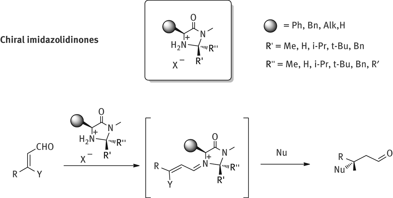 Figure 5: 
          Stereoselective nucleophile addition to unsaturated aldehydes.
        