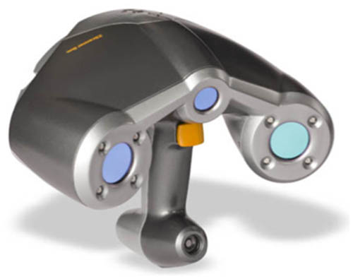 Figure 3 
                  ZScanner® 800 hand-held 3D laser scanner.
               