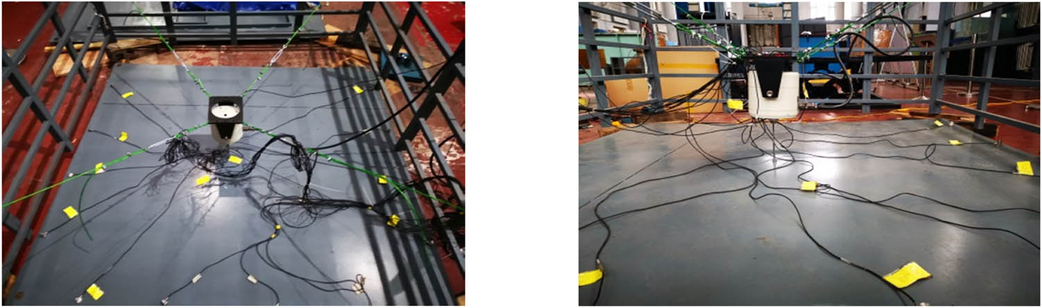 Figure 4
Arrangement of vibration exciter.