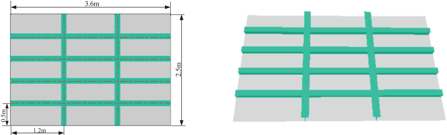 Figure 10
Grillage geometry model.