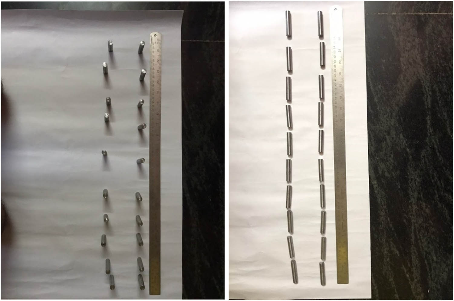 Figure 25 
                  Machinability investigated and tested samples.
               