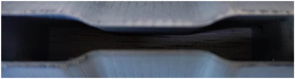 Figure 3 
                  Tensile specimen.
               