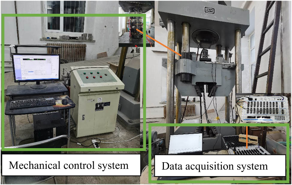 Figure 2 
                     Mechanical test equipment.
                  
