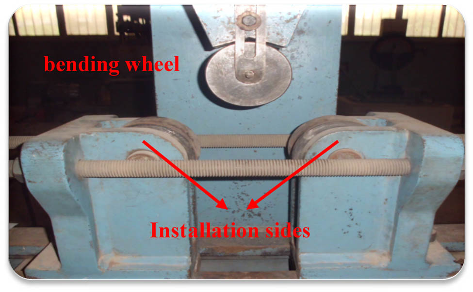 Figure 5 
                     Machine bending on the cold.
                  