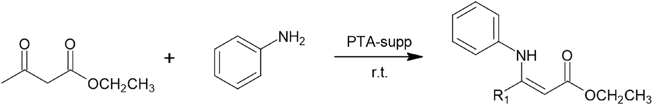 Scheme 20: 
Synthesis of β-enaminone.