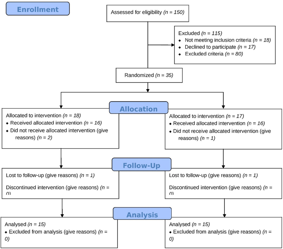 Figure 1 
CONSORT flow diagram.
