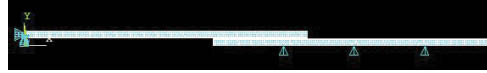 Figure 3 The boundary conditions of single-lap joints.