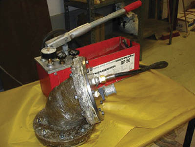 Figure 16: Fittings build with hybrid glass/hemp lay-up [40].