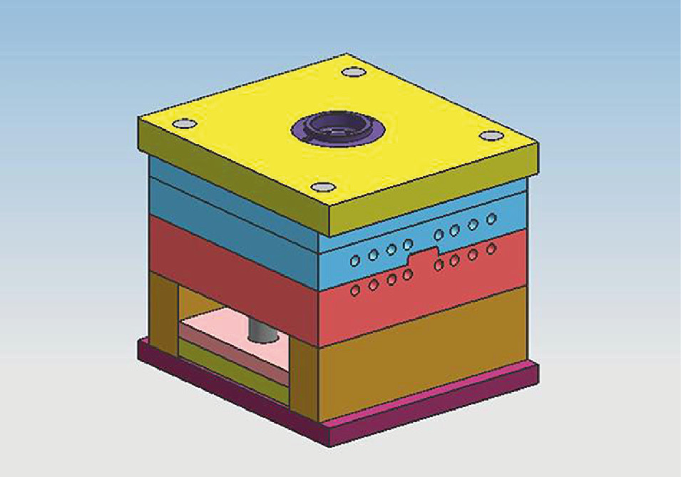 Figure 3: The mold structure.