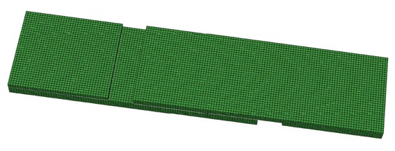 Figure 8 Finite element mode