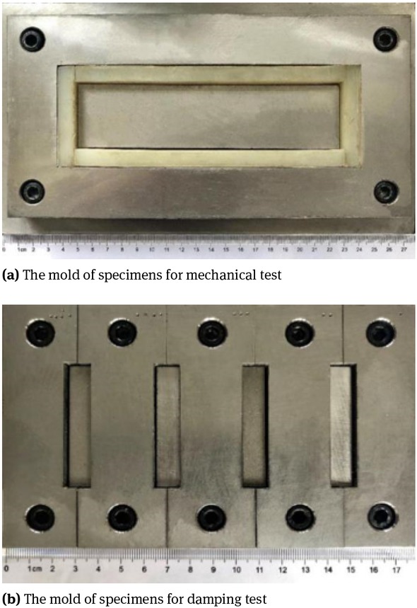 Figure 5 The molds for the preparation of MDF cements.