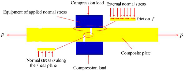 Figure 1 Double-notch shear specimen