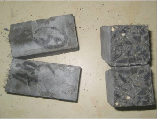 Figure 4 Fracture of the specimen