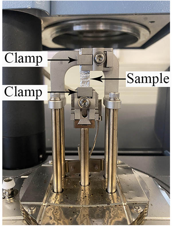 Figure 2 
                     Testing configuration on DMA Q800.
                  