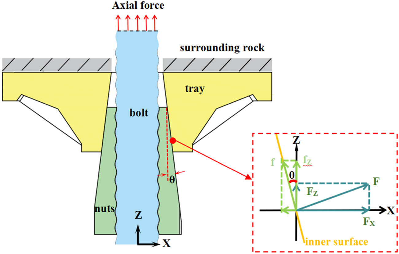 Figure 5
Analysis of the forces on the inner surface of the tray.