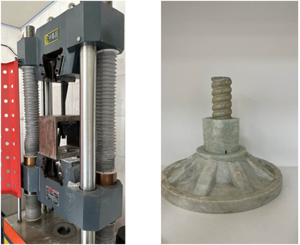 Figure 18
The universal testing machine samples for the experiment.