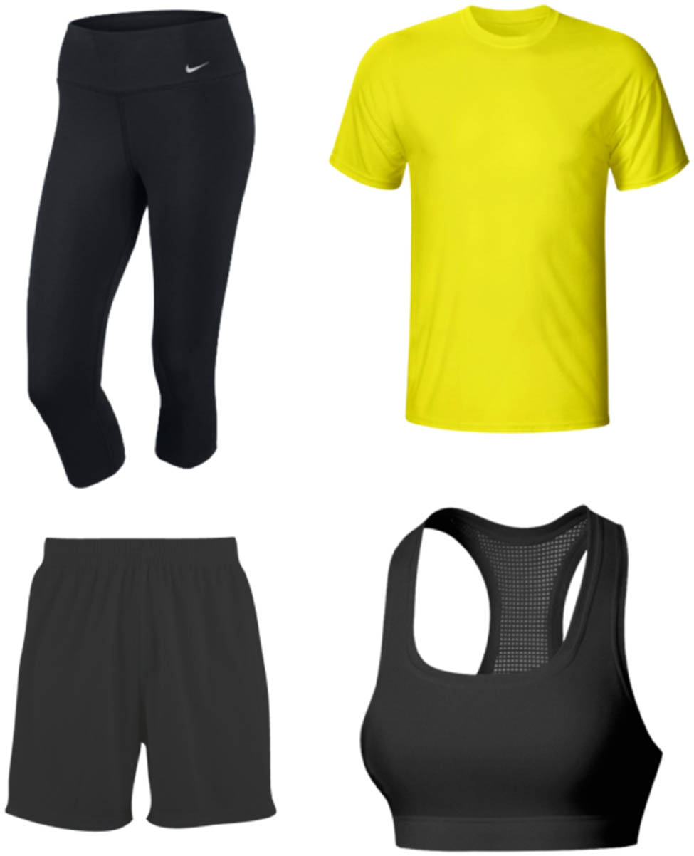 Figure 5
Conjugated material-based intelligent sportswear.