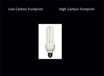 Figure 9: Block 1: low versus high carbon footprint.