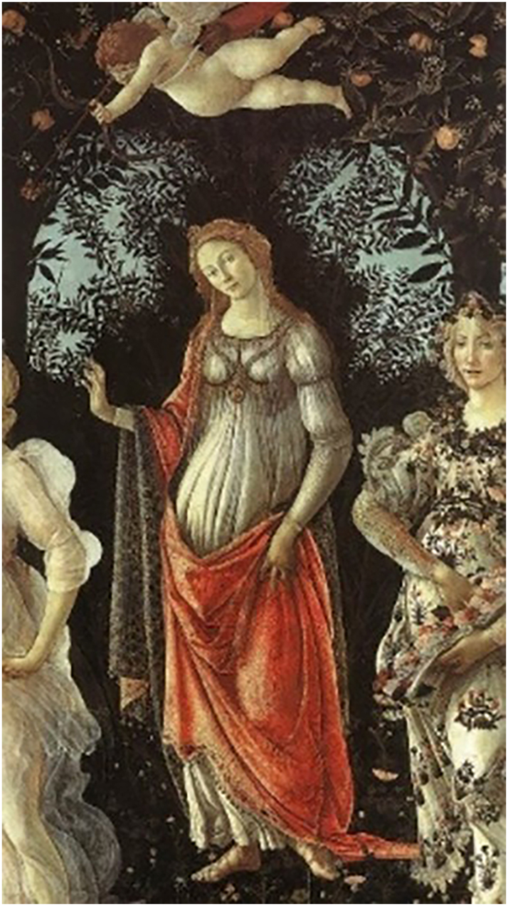 Figure 7: 
Demonstrative painting for sub-genre five: mythological and symbolic representations.
