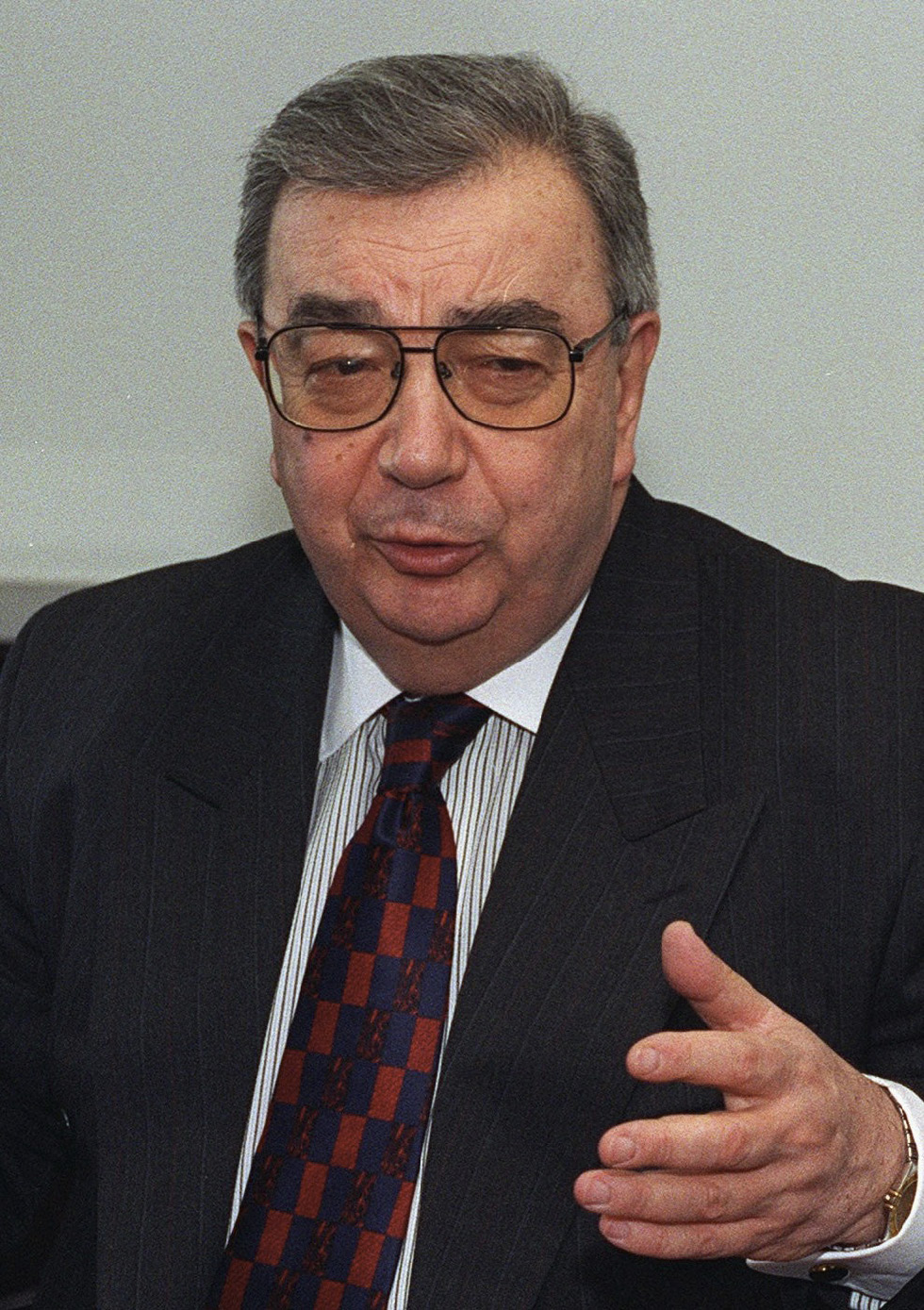 Der damalige russische Außenminister Evgenij Primakov 1997