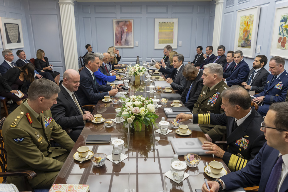  Australisch-amerikanische Konsultationen der Außen- und Verteidigungsminister im Dezember 2022