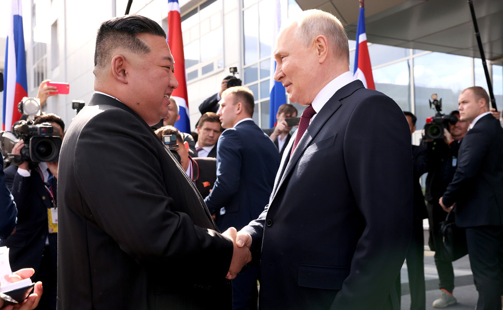  Kim Jong-un und Putin 2024
