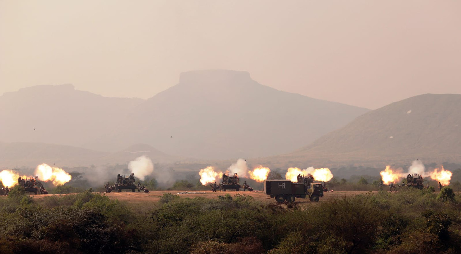  The Indian Army’s annual TOPCHI artillery exercise, 17 January 2022