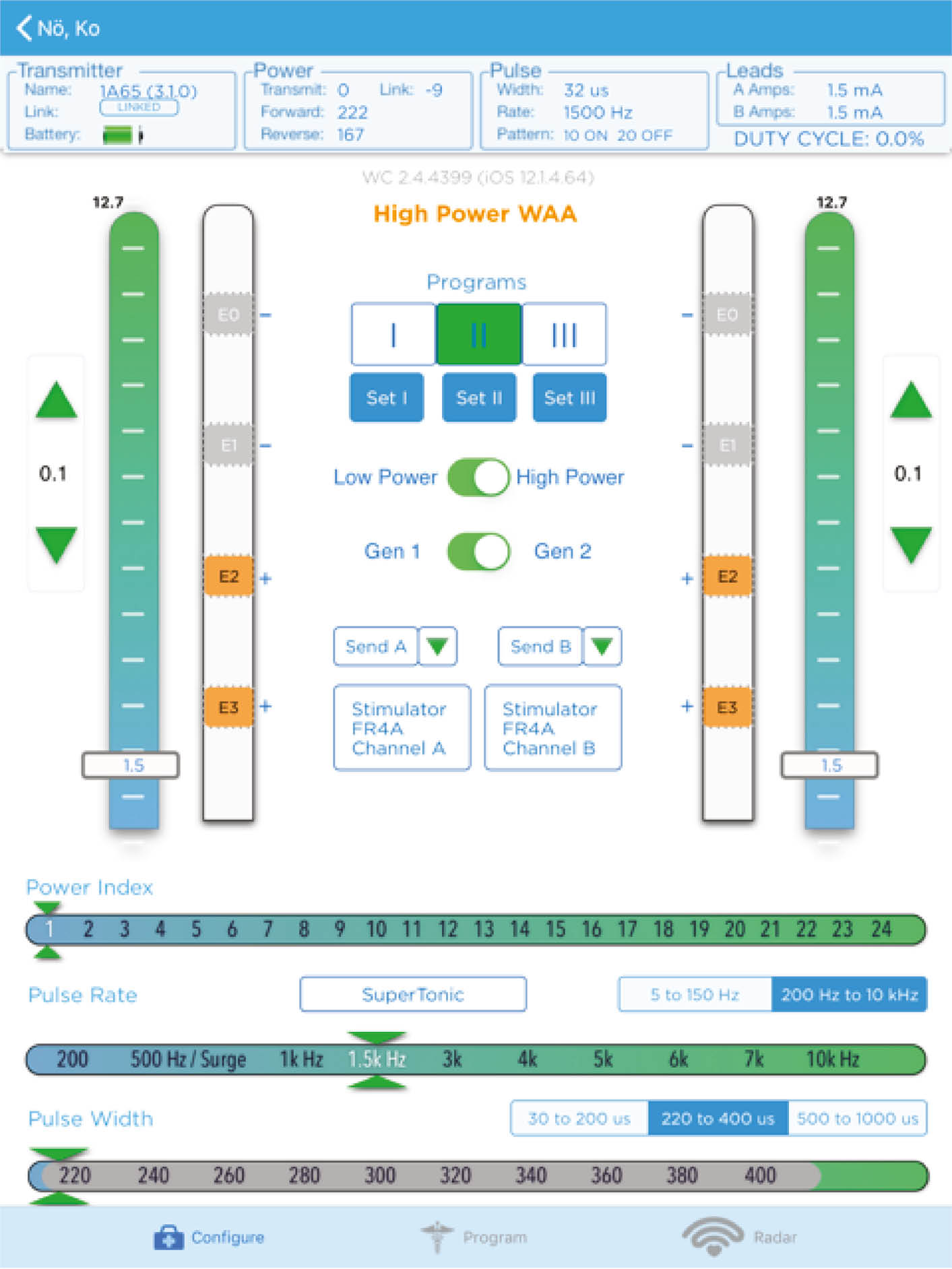Fig. 2:
Stimulation protocol-Program II.