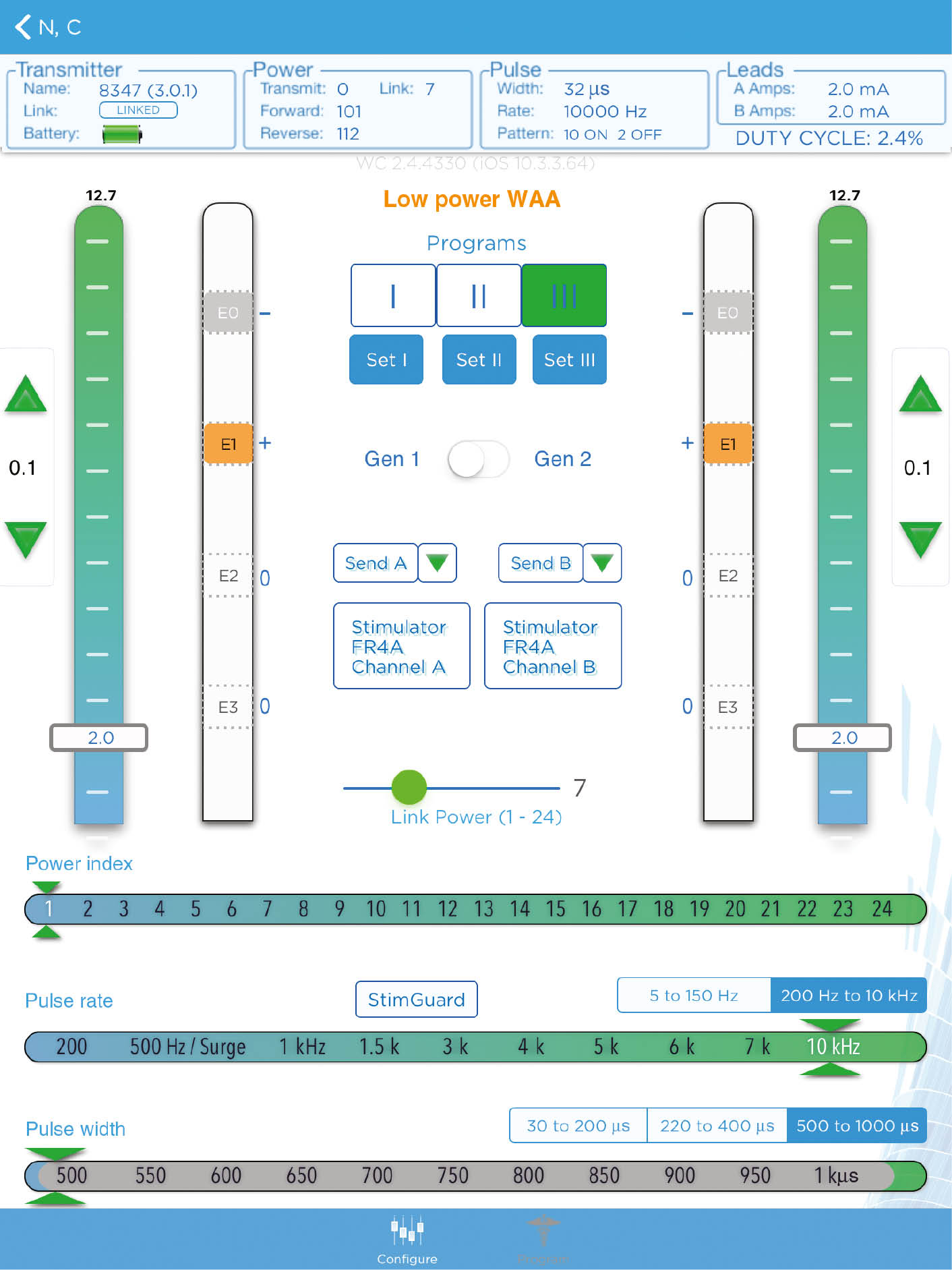 Fig. 3:
Stimulation protocol-Program III.