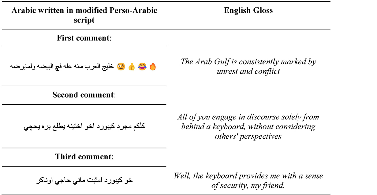 Transcription 8: Arab Instagrammers 8.