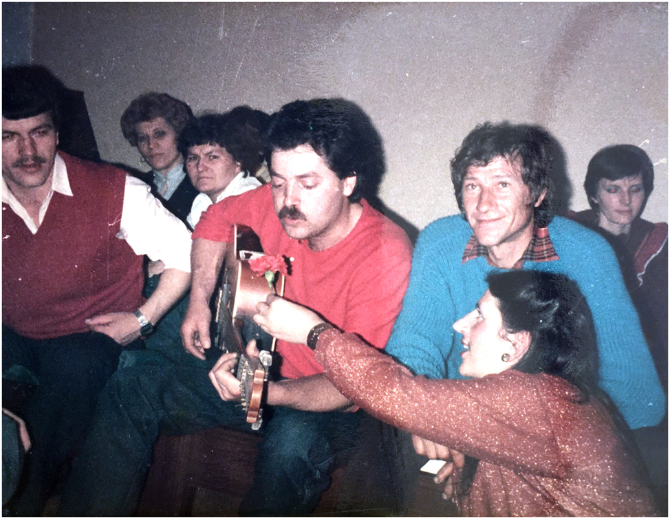Figure 4: 
The workers of the Plavica cannery celebrating International Women’s Day on 8 March in the 1980s. Source: Personal archive of Anka and Nikola Koljevina, Cres.
