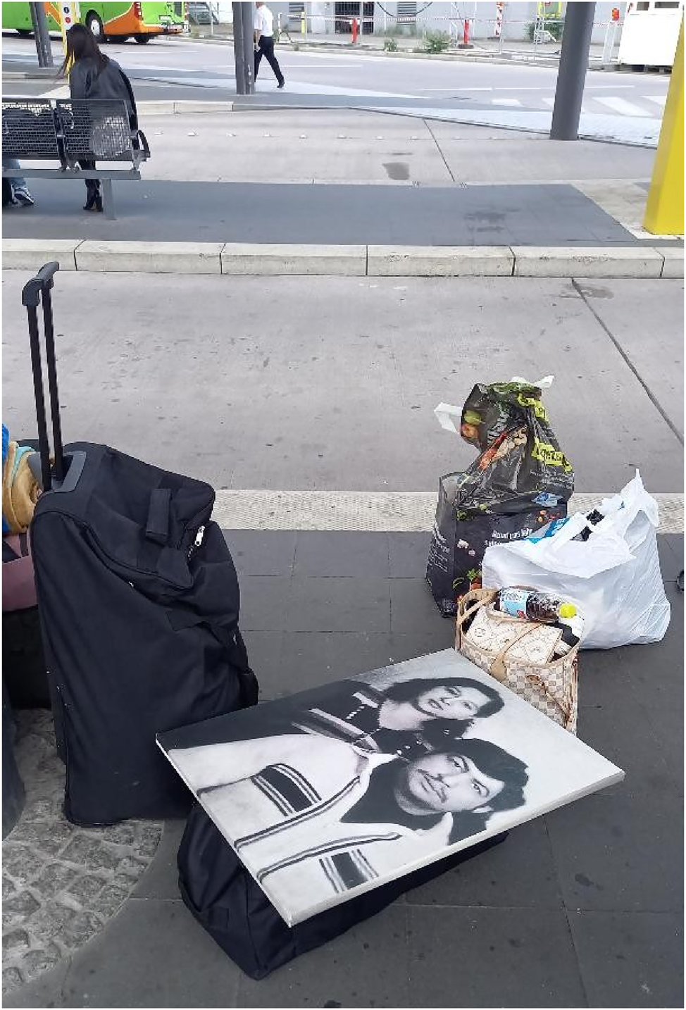 Figure 2: 
A portrait of a Roma couple carried by a family arriving in Germany from Bulgaria. Source: Courtesy of the author.

